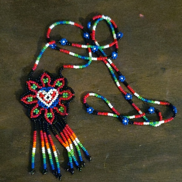 MEXICANA Jewelry - Price is firm  Long handmade heart necklace